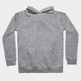 For you, fair maidens: Ancient Greek Sappho quote (violet) Hoodie